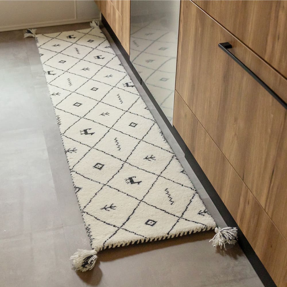 GABBEH D22 40X240 メーカー直送 ▼返品・キャンセル不可【他商品との同時購入不可】