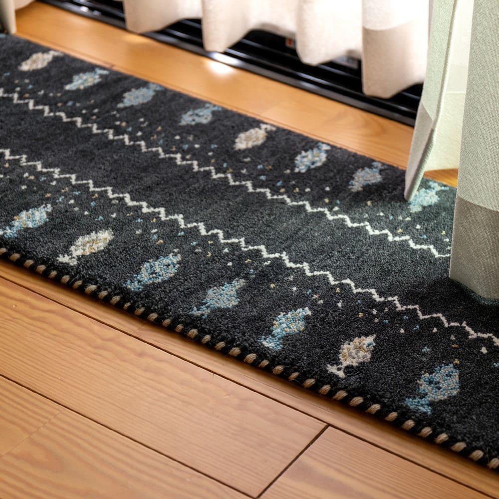 GABBEH D24 40X120 メーカー直送 ▼返品・キャンセル不可【他商品との同時購入不可】