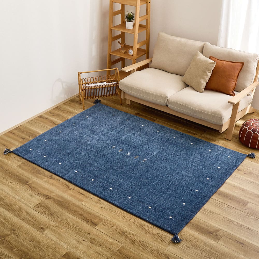 ギャッベ LORRI BUFF L18 140x200 メーカー直送 ▼返品・キャンセル不可【他商品との同時購入不可】