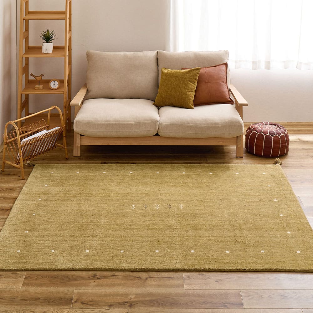 ギャッベ LORRI BUFF L19 200x200 メーカー直送 ▼返品・キャンセル不可【他商品との同時購入不可】