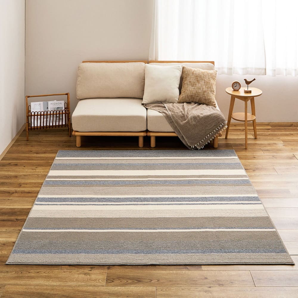 速乾ラグ フィン グリーン 185×185cm メーカー直送 ▼返品・キャンセル不可【他商品との同時購入不可】