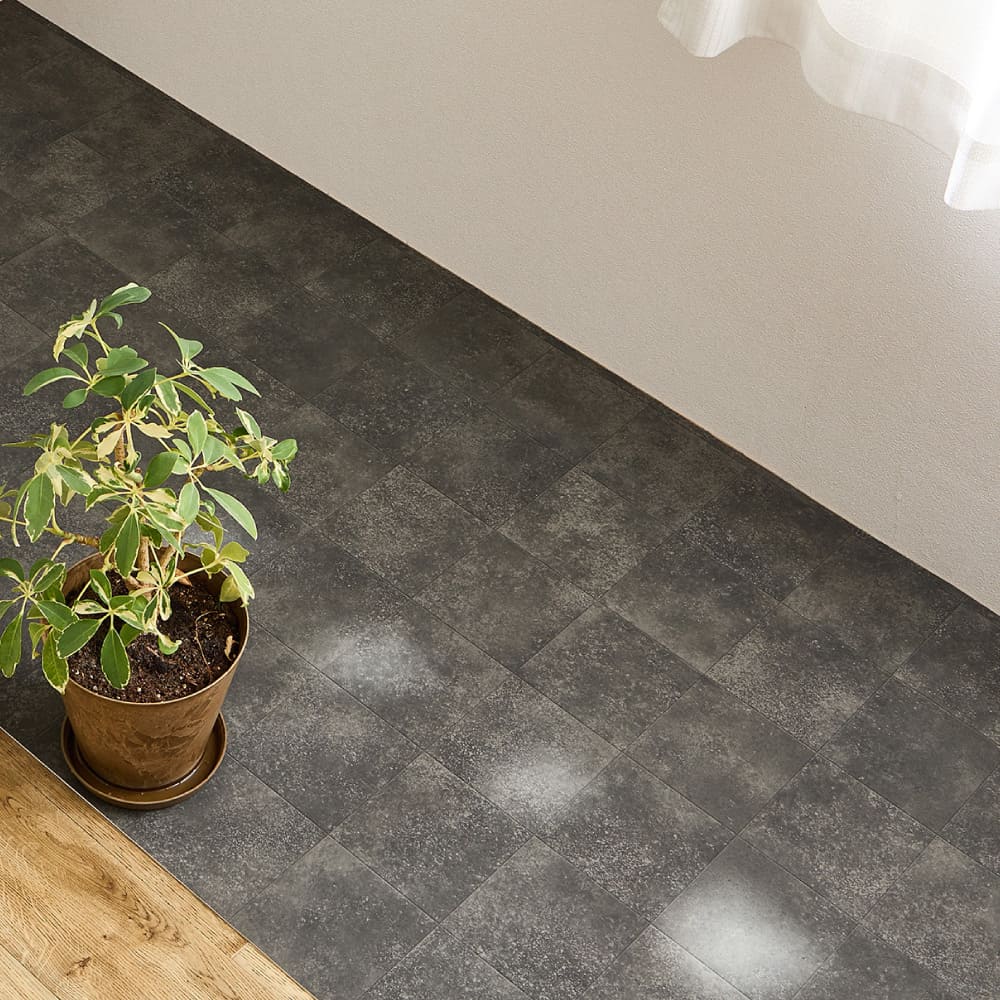 ペット対応 クッションフロア クレイブロック 90×150 メーカー直送 ▼返品・キャンセル不可【他商品との同時購入】