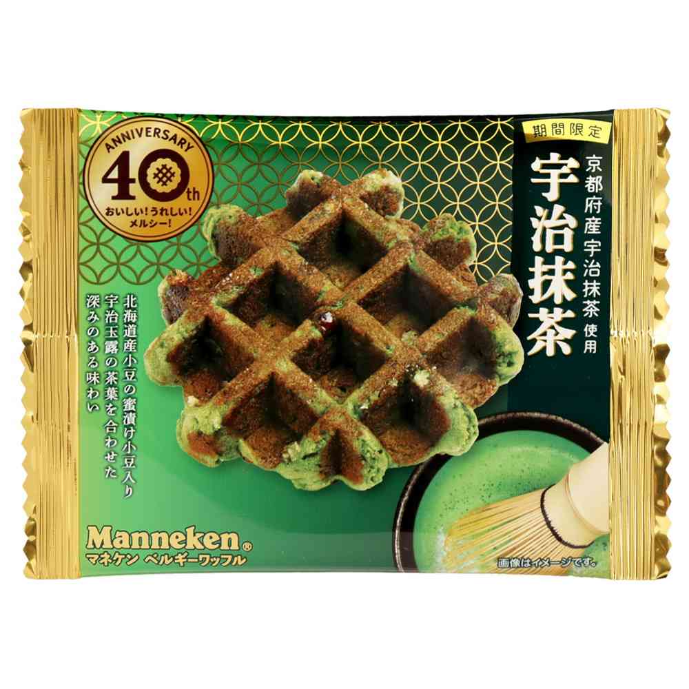 ◆マネケン 宇治抹茶ワッフル1個【6個セット】