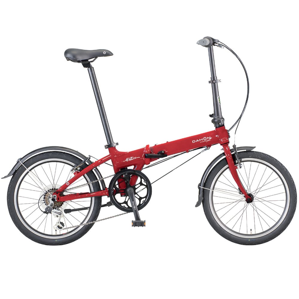 DAHON INTERNATIONAL HIT D6 レッド メーカー直送 ▼返品・キャンセル不可[他商品との同時購入不可]