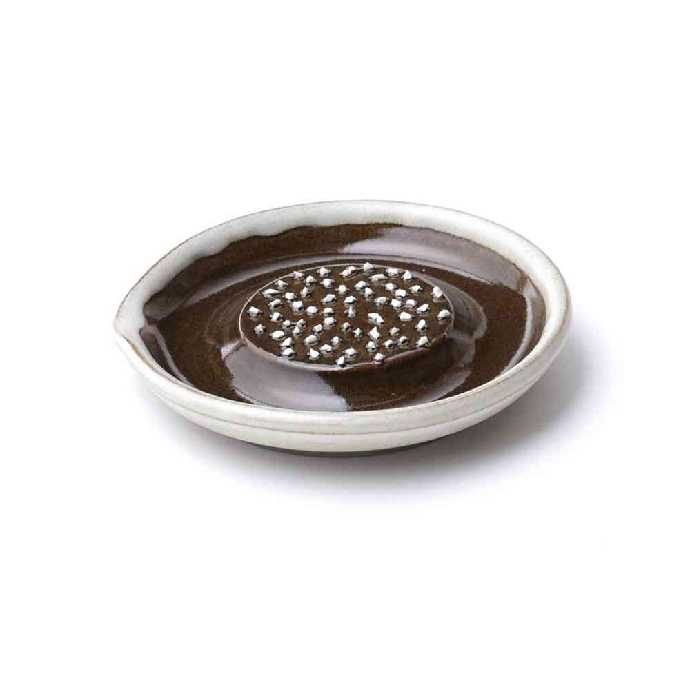 元重製陶所 楽おろし 中 白マット 1個