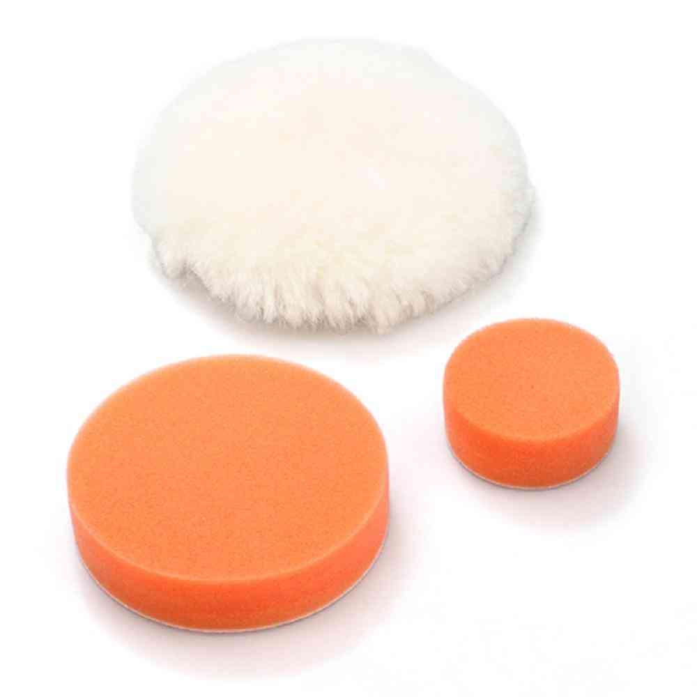 大橋産業 バフセット No.761 φ100mm スポンジバフ×1、φ50mm スポンジバフ×1、φ100mm 毛バフ×1