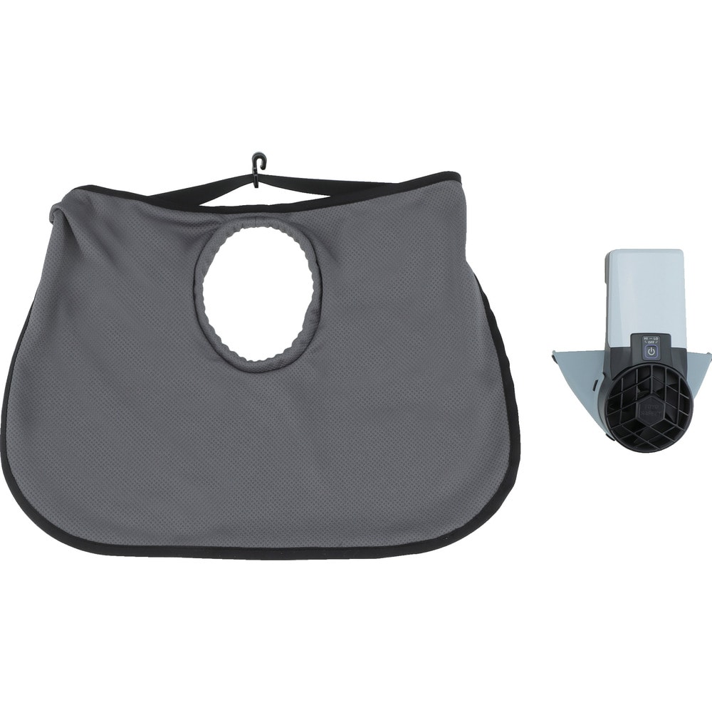 防暑タレ付きヘルメット取付式送風機Windy3プラス メーカー直送 ▼返品・キャンセル不可【他商品との同時購入不可】