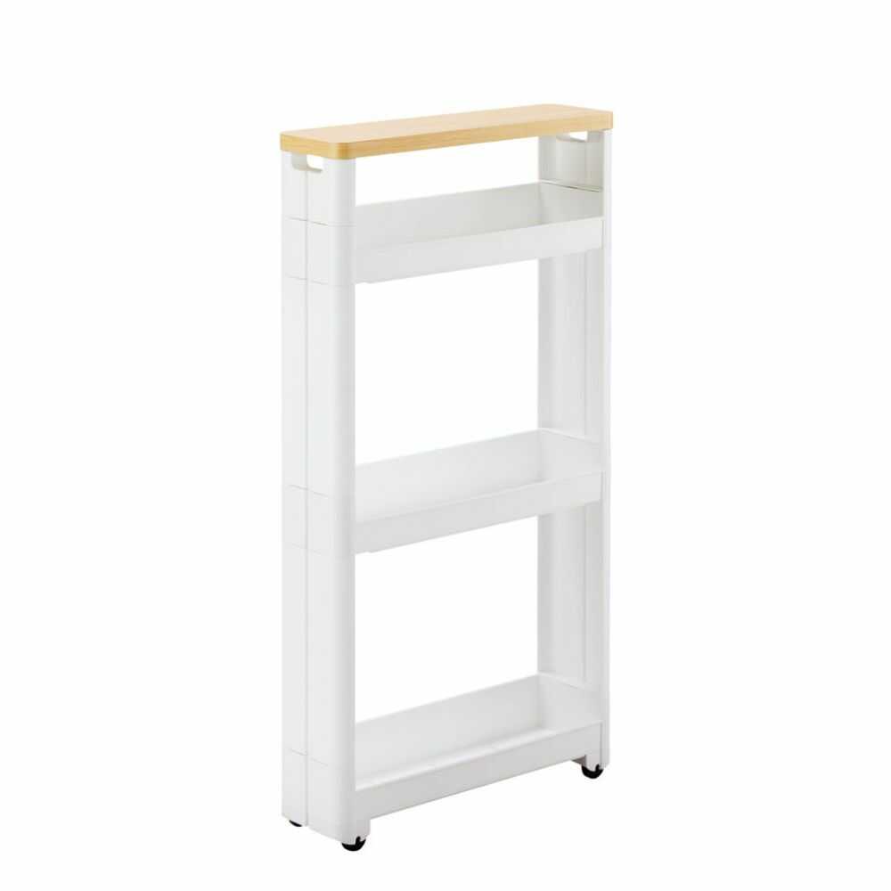 不動技研 スマートワゴンFitWT45‐4段 ホワイト