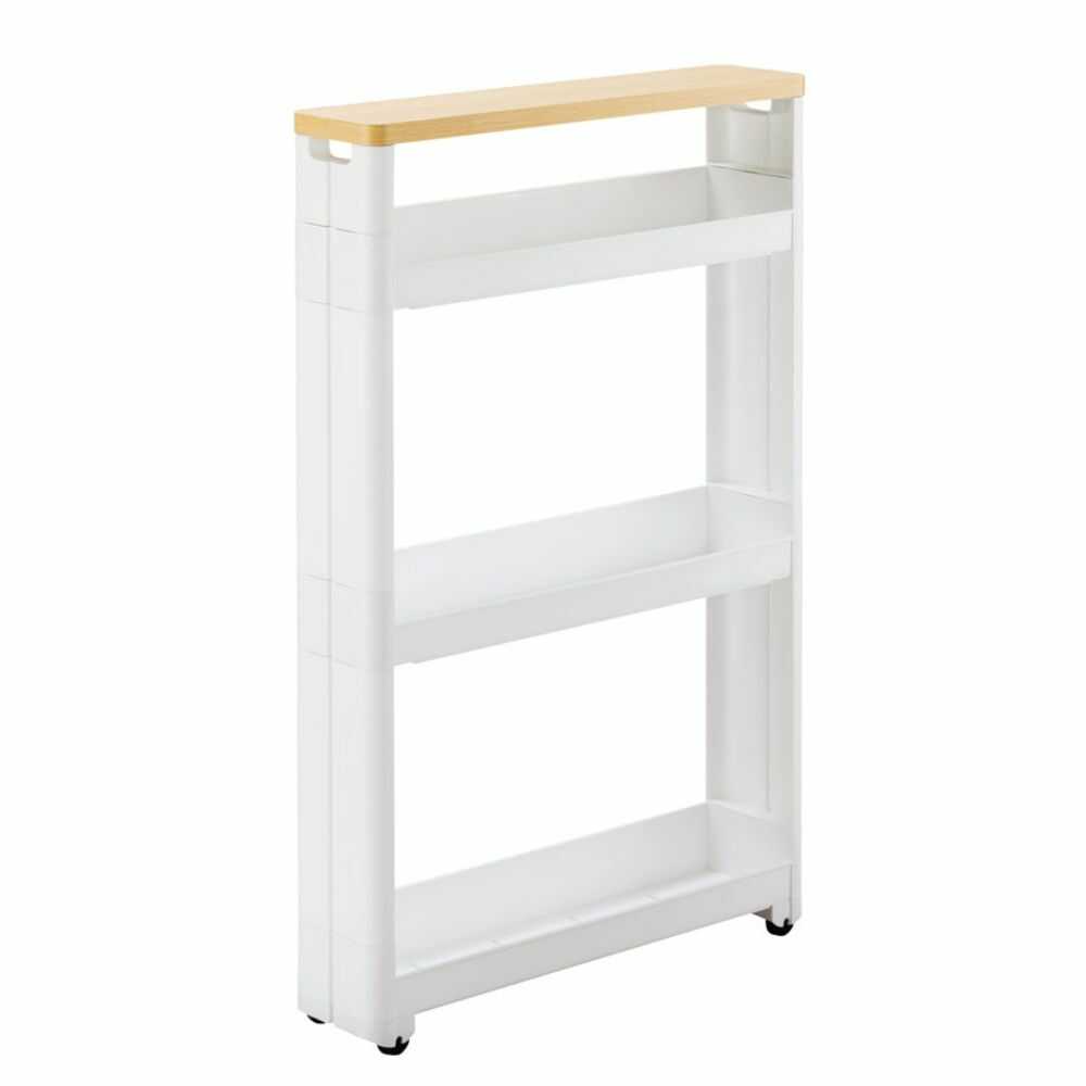 不動技研 スマートワゴンFitWT55‐4段 ホワイト