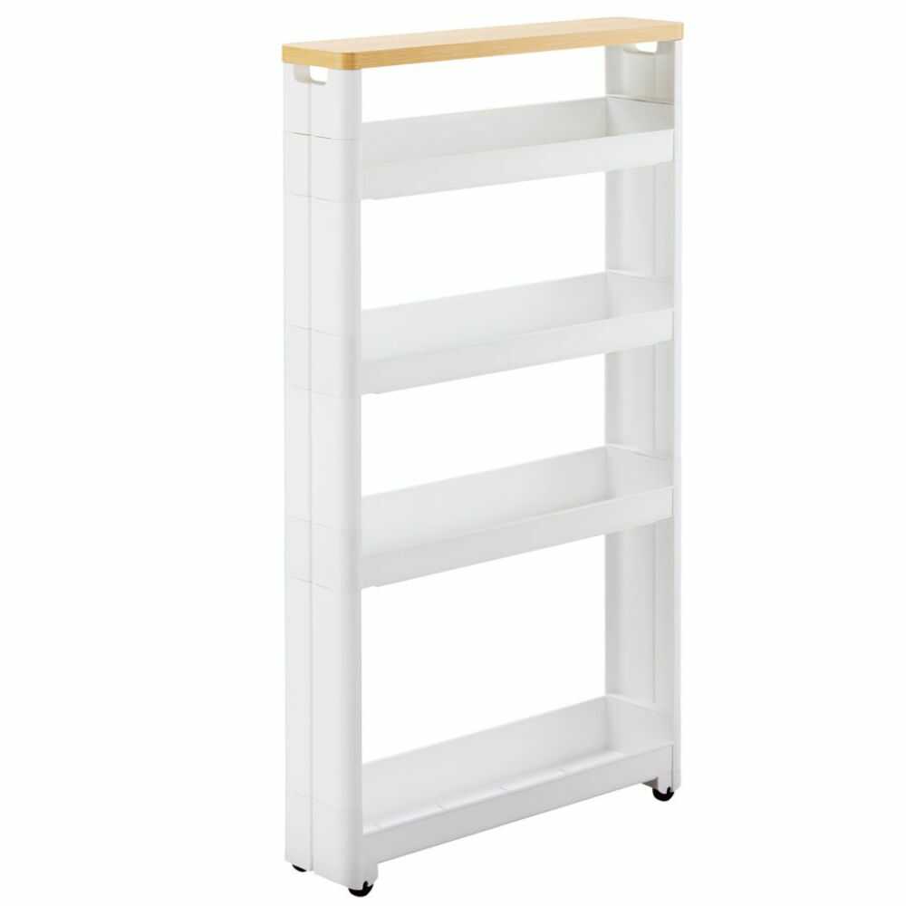 不動技研 スマートワゴンFitWT55‐5段 ホワイト