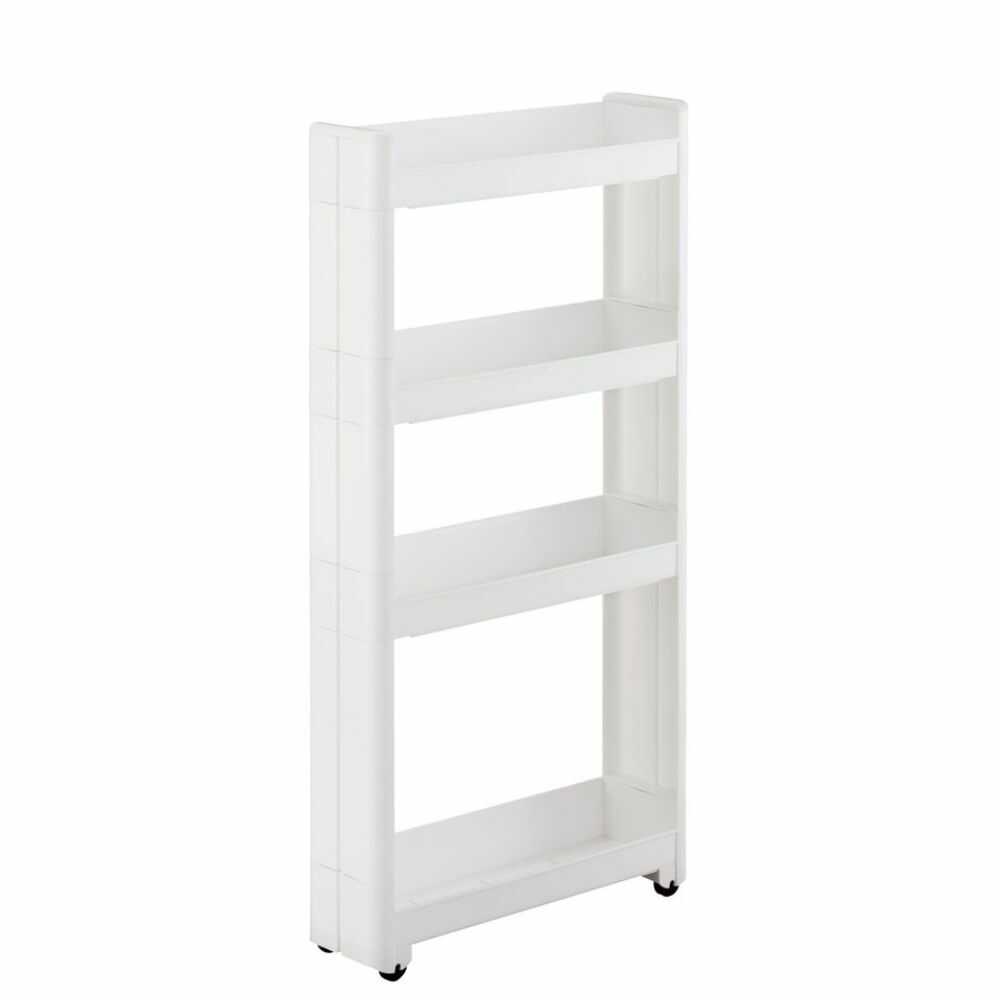 不動技研 スマートワゴンFit45‐4段 ホワイト