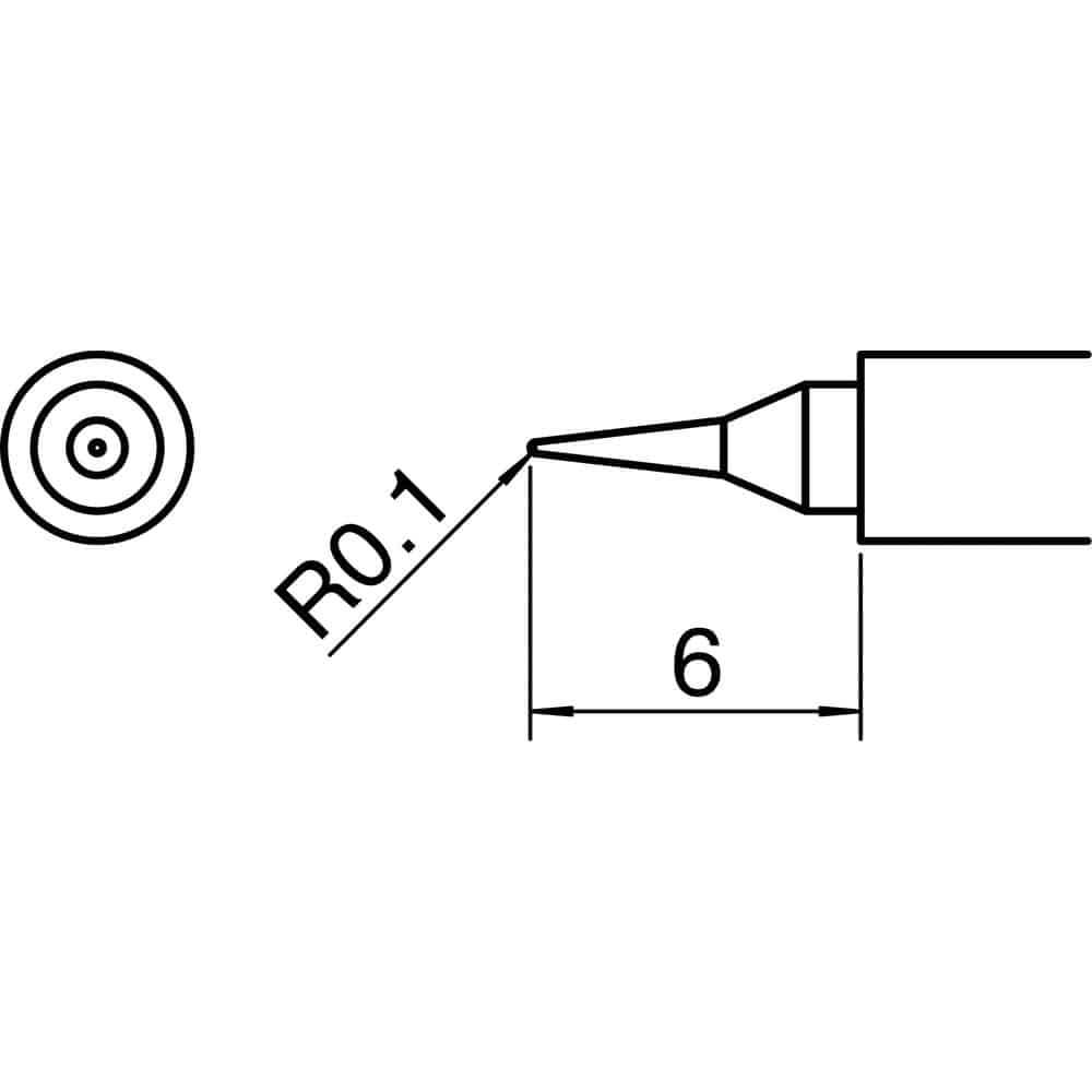 T30I 白光 こて先／I型 メーカー直送 ▼返品・キャンセル不可【他商品との同時購入不可】