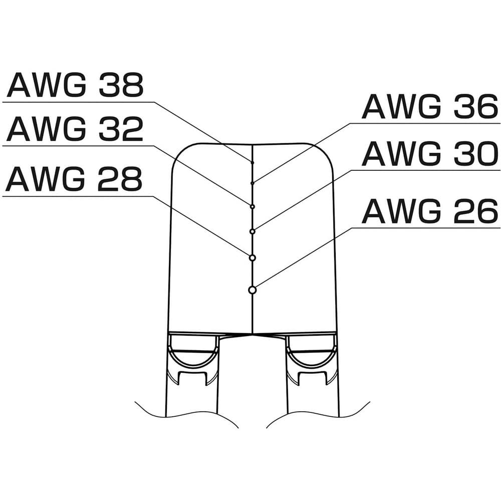 G41603 白光 ブレード 26-38AWG メーカー直送 ▼返品・キャンセル不可[他商品との同時購入不可]