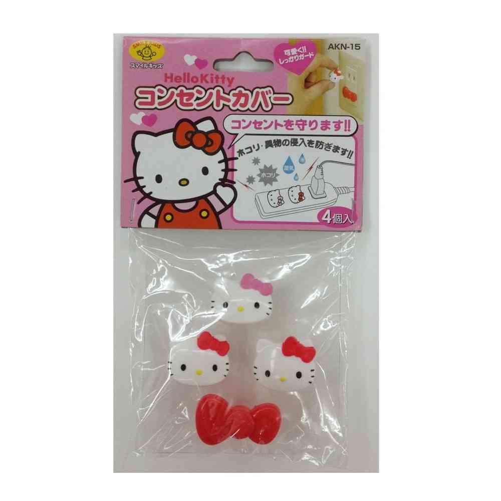 スマイルキッズ　ＳＭＩＬＥ　ＫＩＤＳ　ハローキティ　コンセントカバー　AKN-15