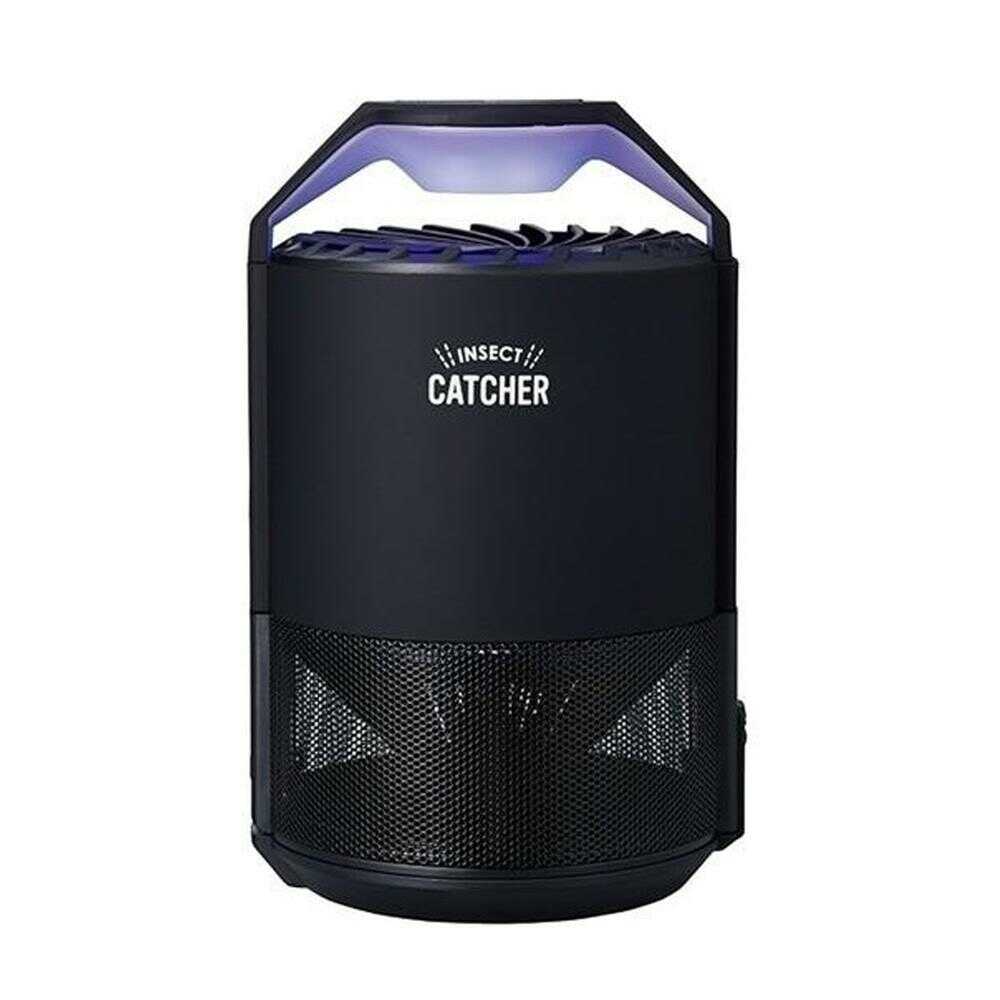 APIX LED蚊取り捕虫器  紫外線に近いLEDを採用 薬剤不要 ブラック FSLC‐099L‐BK