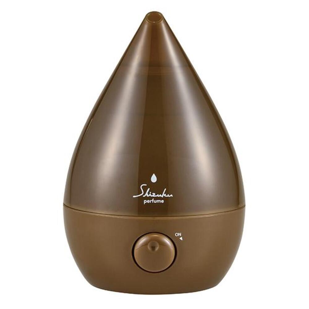 超音波式アロマ加湿器 SHIZUKU perfume ASZ-040-BR ブラウン 1台