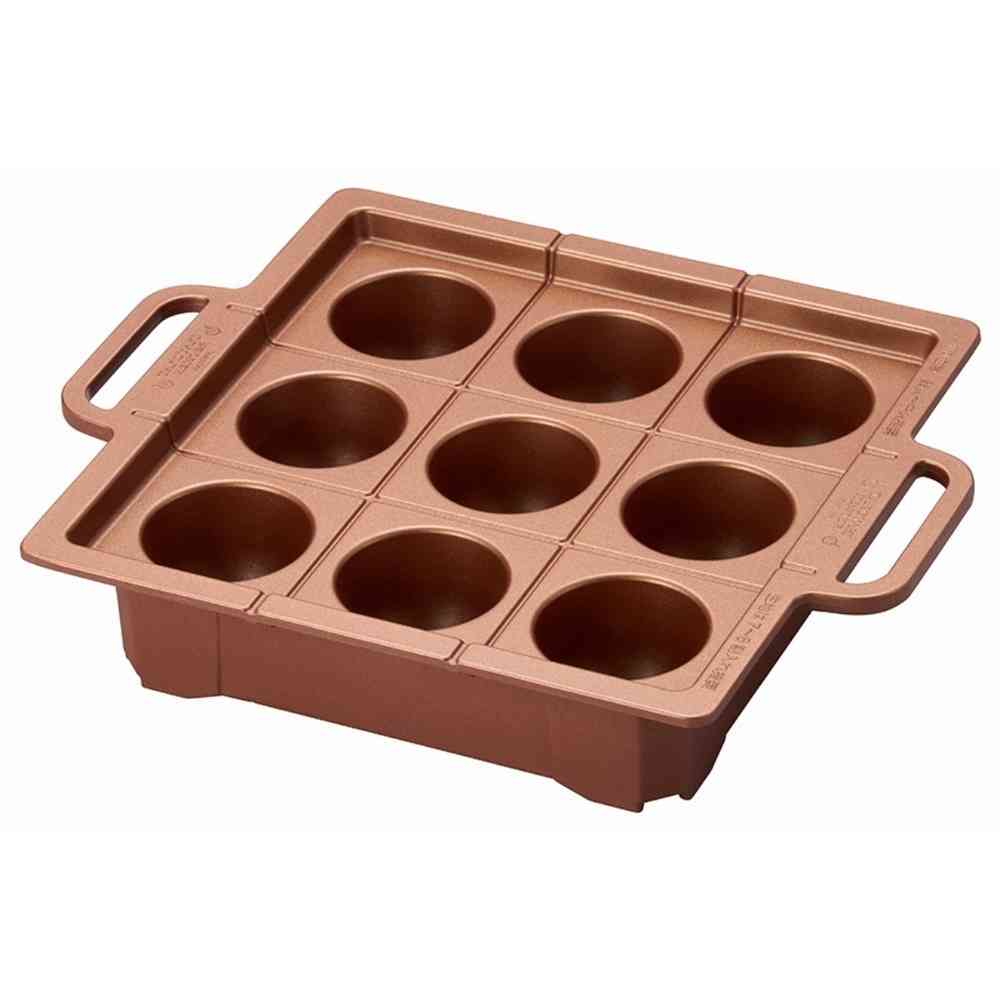 アピックス 感動！たこ焼きマイスター プレート APIX 大玉 9玉 ATM-P8809 1台