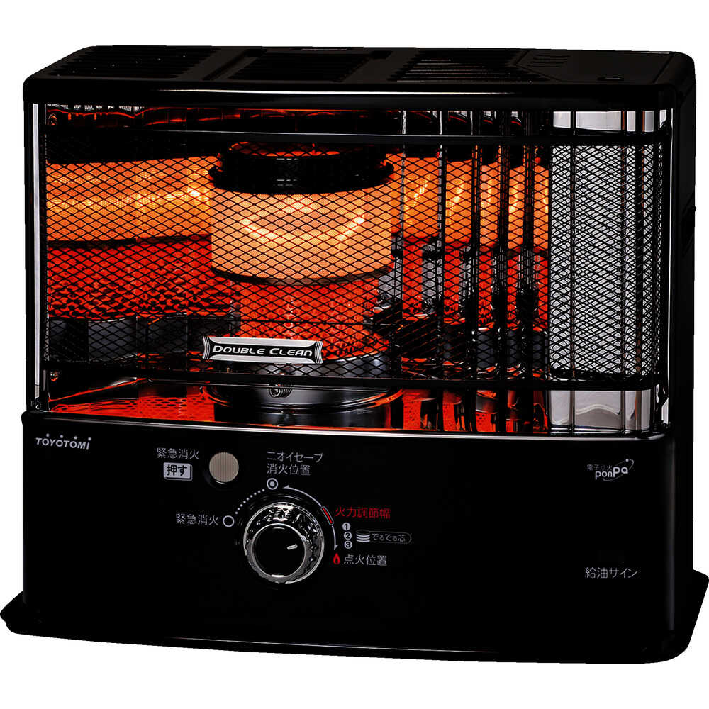 反射形石油ストーブ RC-W3624ーB メーカー直送 ▼返品・キャンセル不可[他商品との同時購入不可]