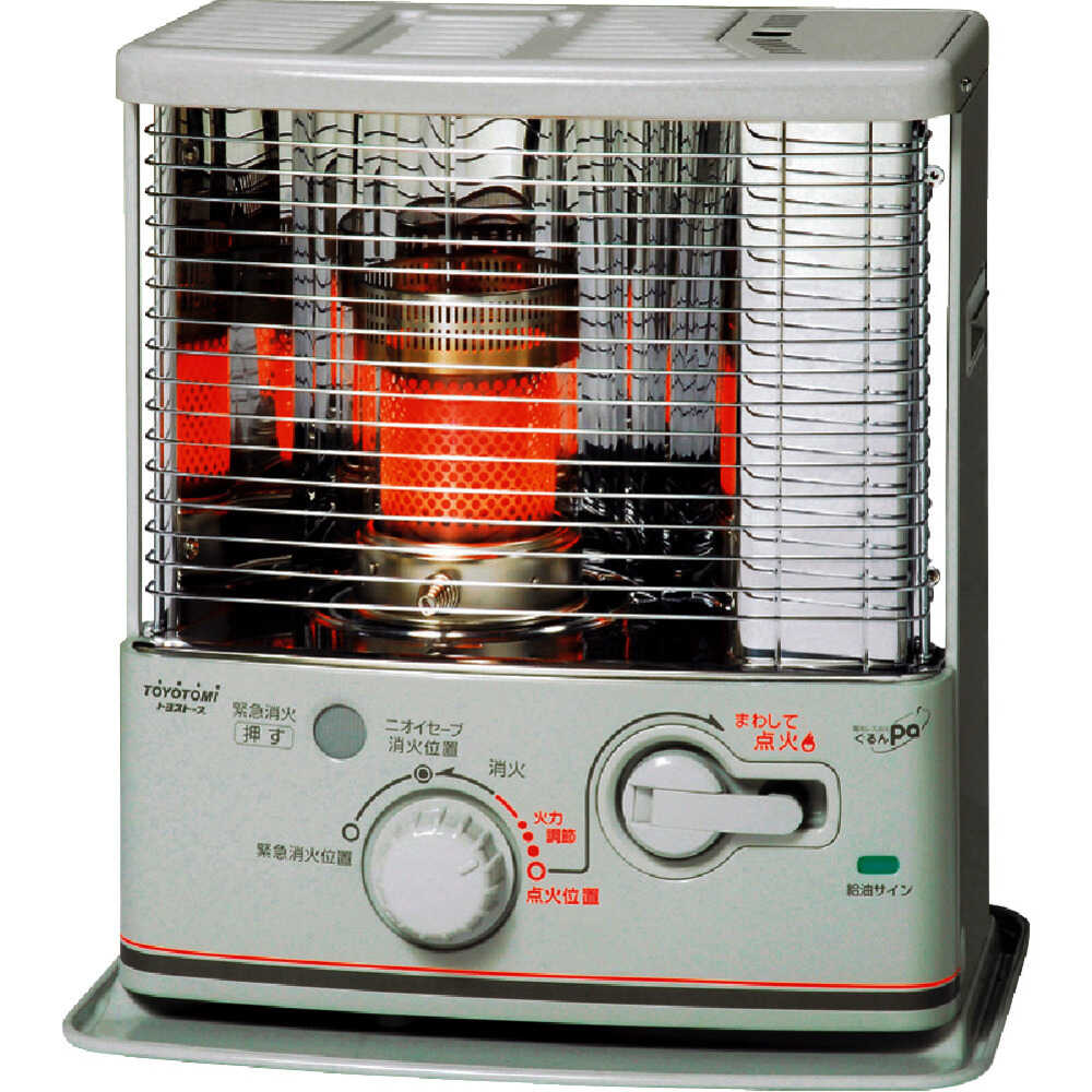 反射型石油ストーブ 電池レス手回し着火 RSG2424W メーカー直送 ▼返品・キャンセル不可[他商品との同時購入不可]