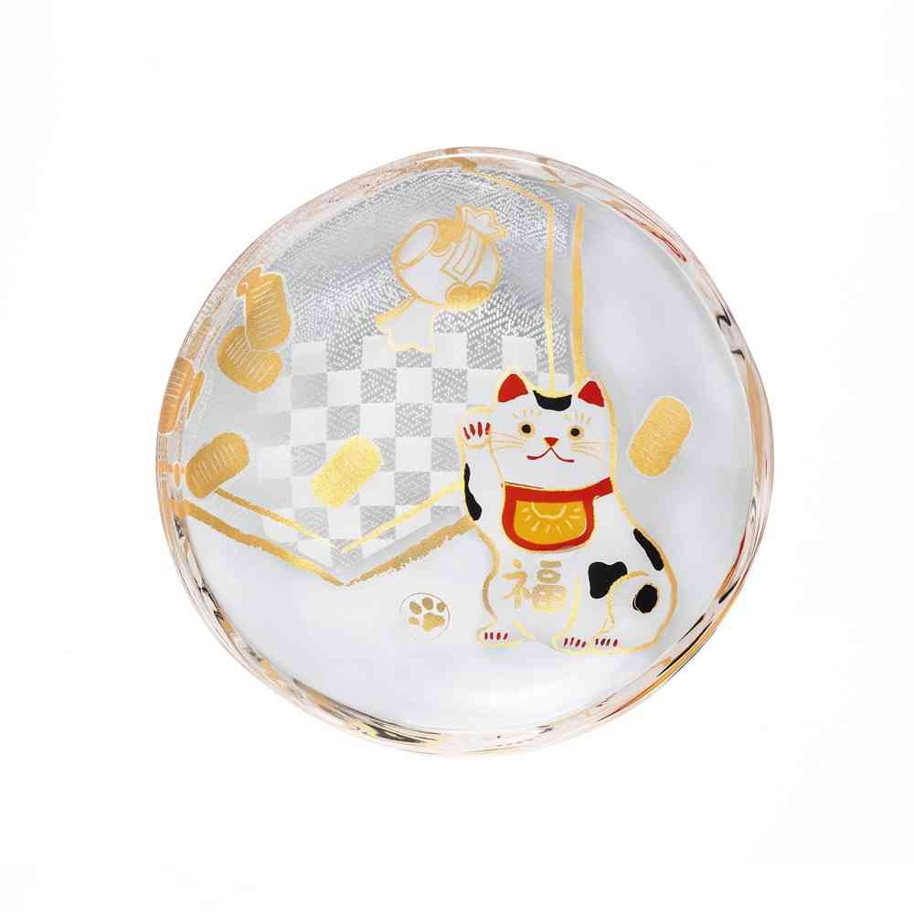アデリア めでたmono 豆皿 招き猫
