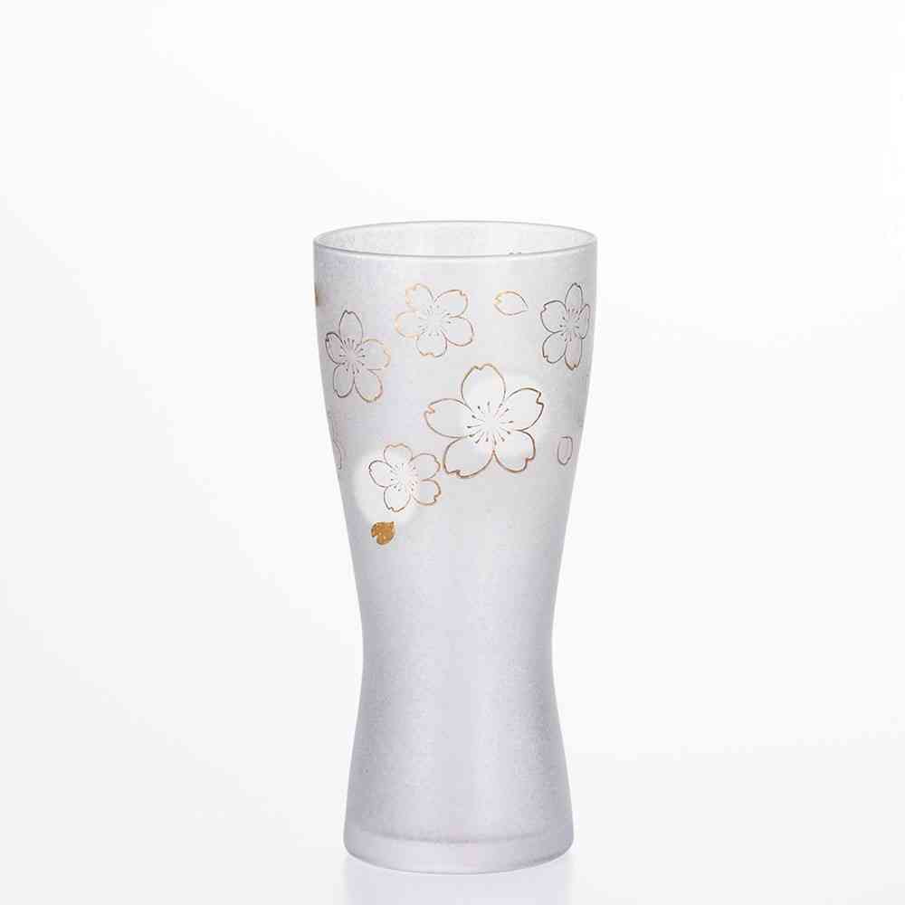 アデリア 泡づくりプレミアムビアグラス桜 M