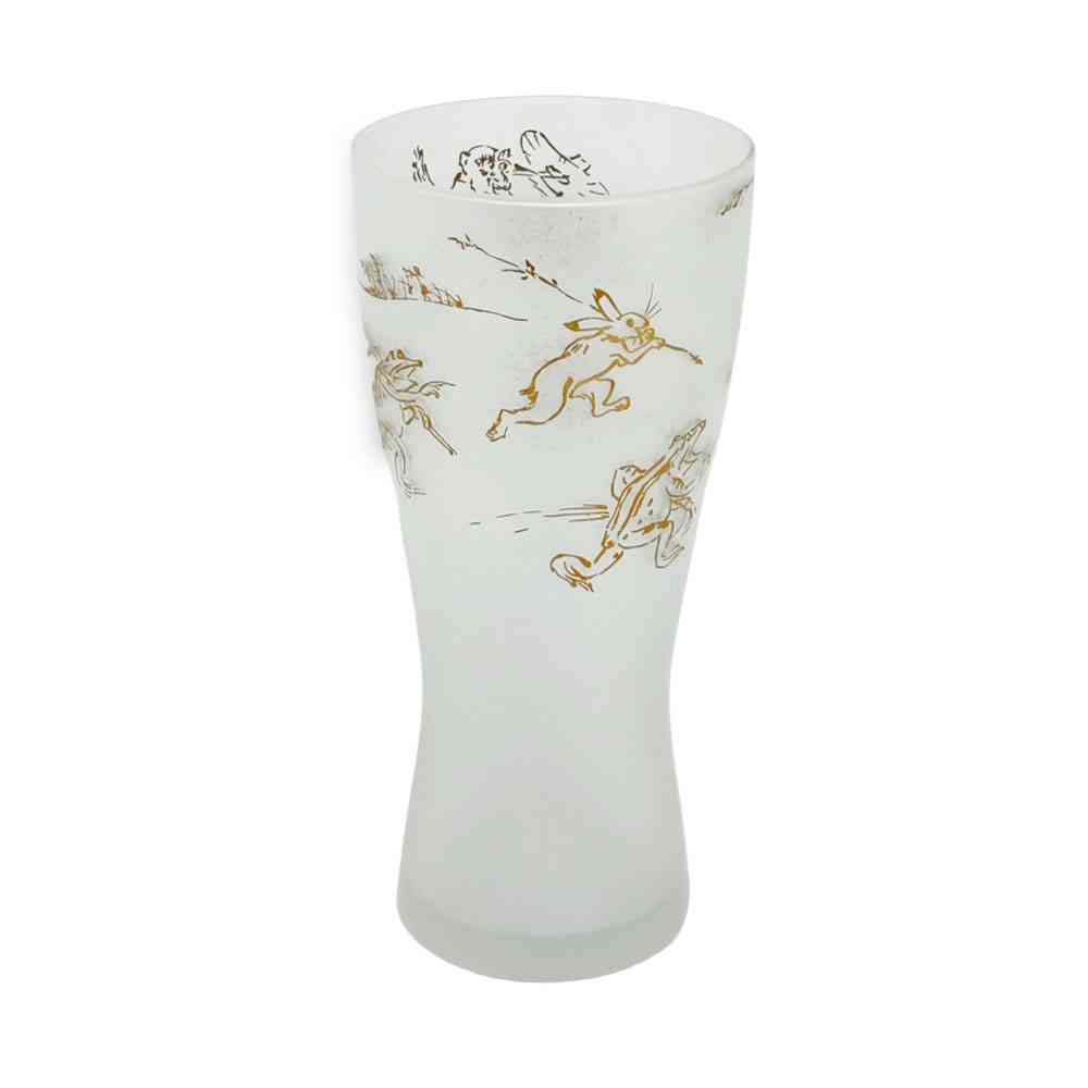 アデリア 泡づくりプレミアム鳥獣戯画ビアグラスM