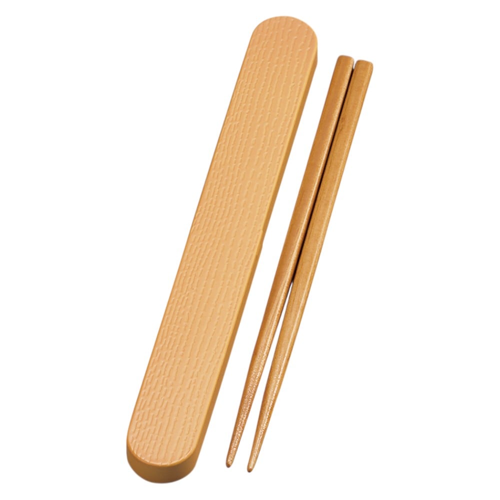 たつみや わっぱ箸箱セット ベージュ 18．0