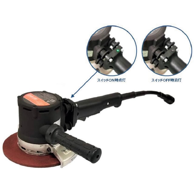 HDGT18PSLED ニデック 高周波スーパーグラインダ180mm 【直送品】 返品・キャンセル・他商品と同時購入は不可