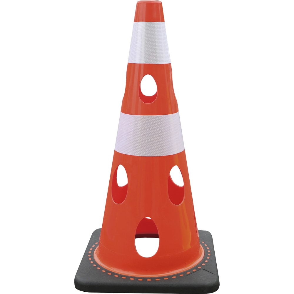 穴あきコーン 反射ホワイト レッド CHR700RE メーカー直送 ▼返品・キャンセル不可[他商品との同時購入不可]