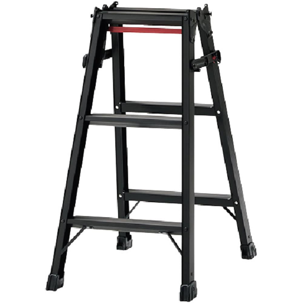 ハセガワ ハシゴ兼用脚立（ブラックレーベル）【直送品】 返品・キャンセル・他商品と同時購入は不可