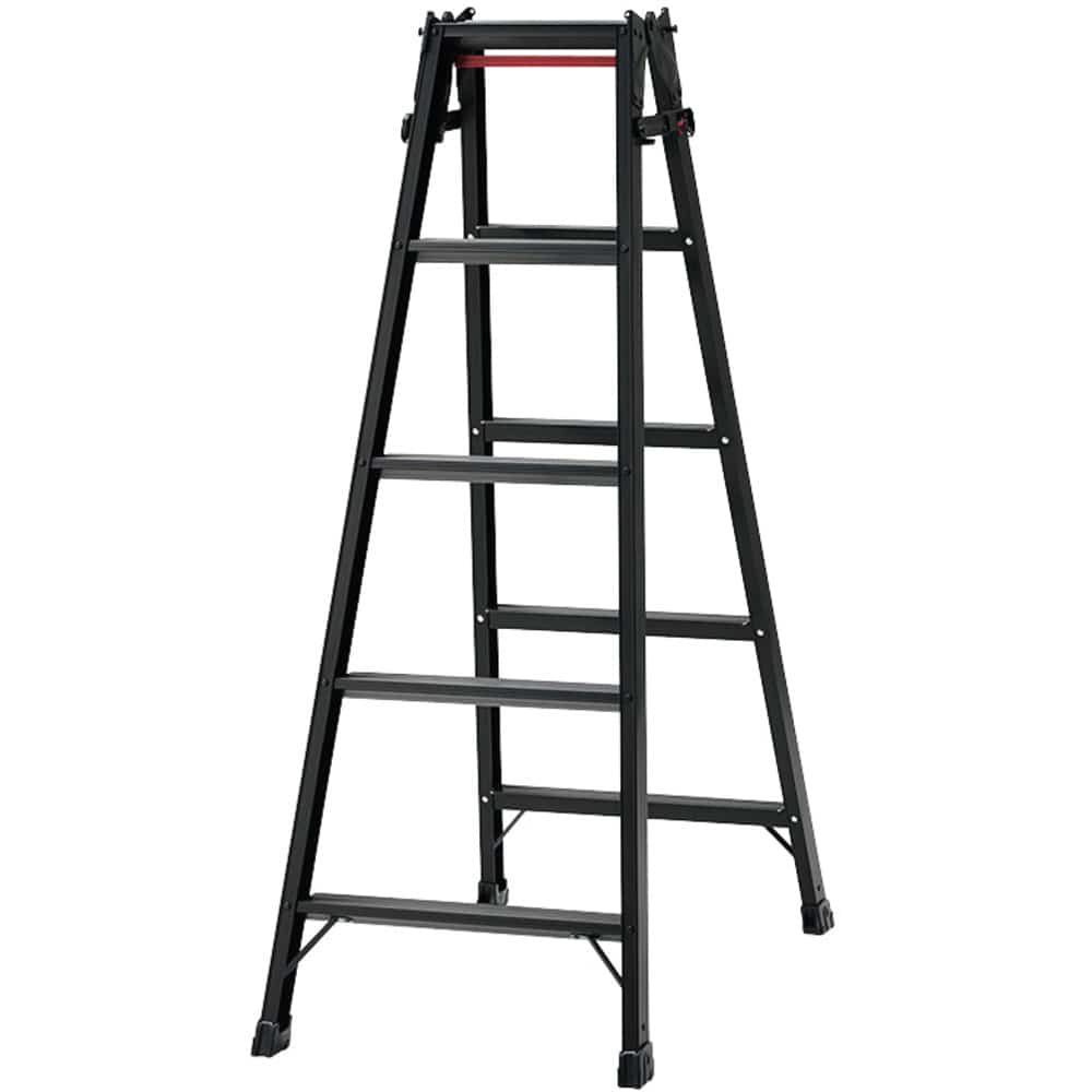ハセガワ ハシゴ兼用脚立（ブラックレーベル）【直送品】 返品・キャンセル・他商品と同時購入は不可
