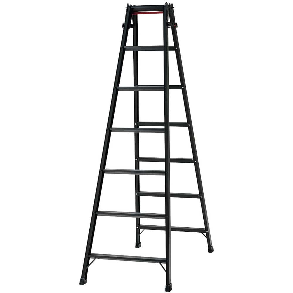 ハセガワ ハシゴ兼用脚立（ブラックレーベル）【直送品】 返品・キャンセル・他商品と同時購入は不可