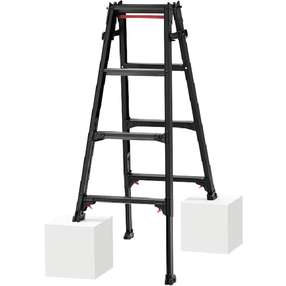 ハセガワ ハシゴ兼用脚立（ブラックレーベル）【直送品】 返品・キャンセル・他商品と同時購入は不可