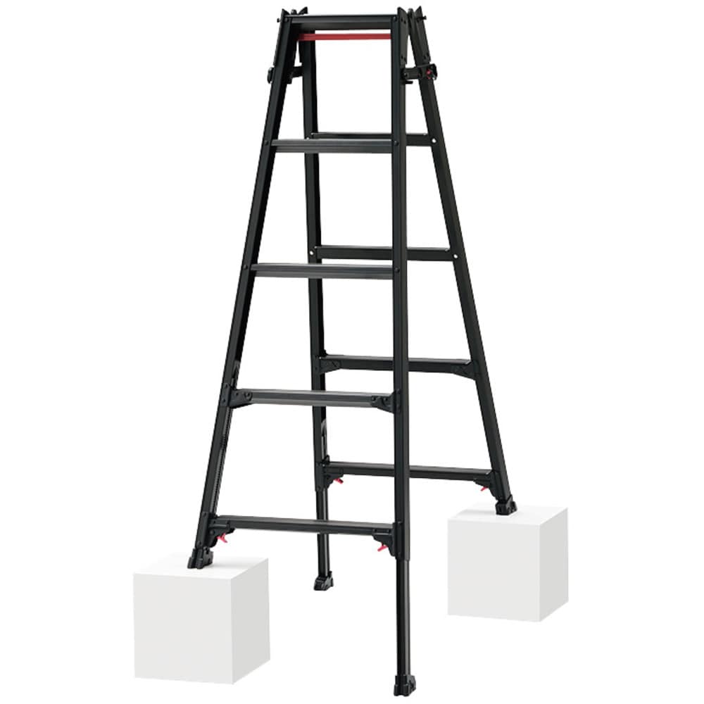 ハセガワ ハシゴ兼用脚立（ブラックレーベル）【直送品】 返品・キャンセル・他商品と同時購入は不可