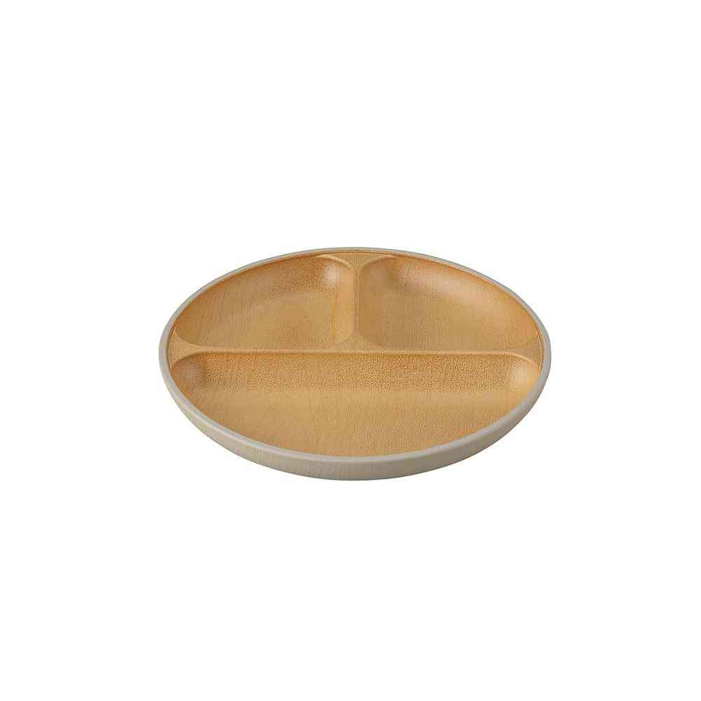 カノー EARTH COLOR 抗菌 ランチプレート S グレイ 1個