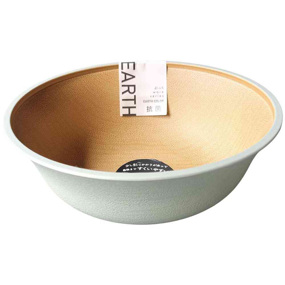 カノー EARTH COLOR 抗菌 すくえるボウル グリーン 1個