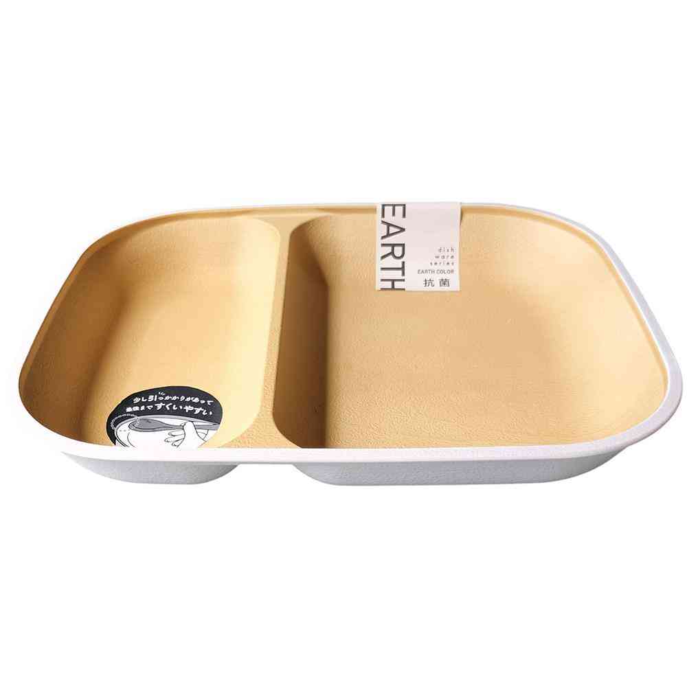 カノー EARTH COLOR 抗菌 すくえるスクエアプレート ホワイト 1個