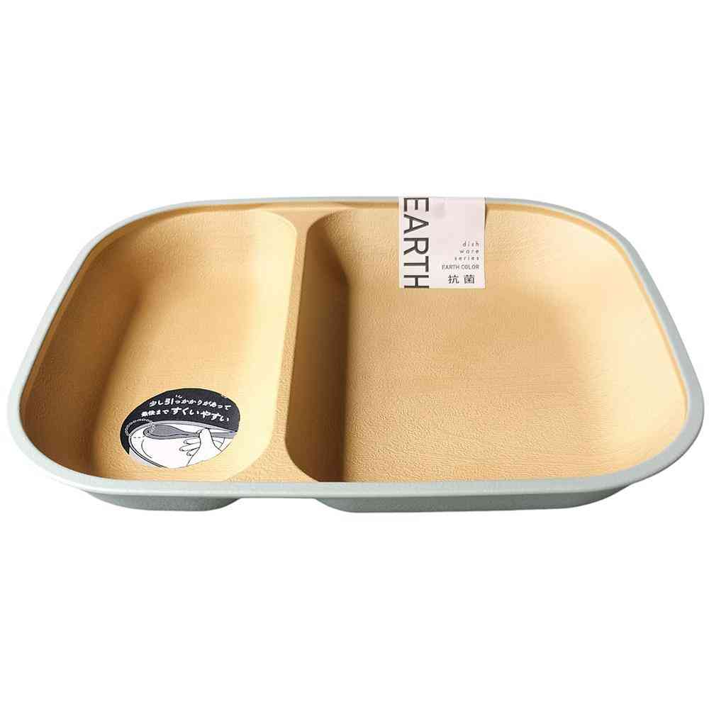 カノー EARTH COLOR 抗菌 すくえるスクエアプレート グリーン 1個