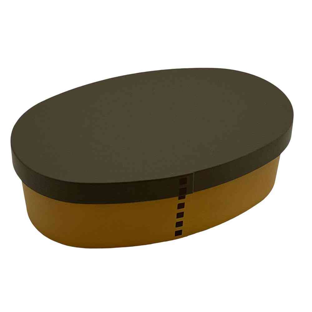 カノー EARTH COLOR 抗菌 わっぱ弁当 L ダークブラウン 1個