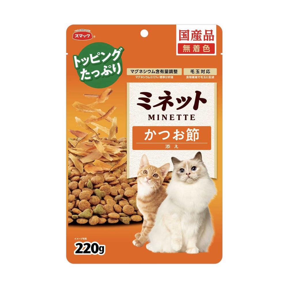 スマック ミネット かつお節添え 220g