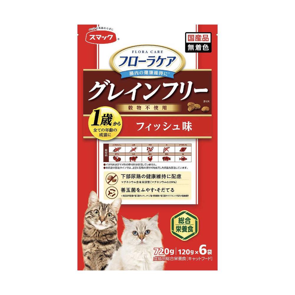 スマック フローラケアCAT フィッシュ味 720g