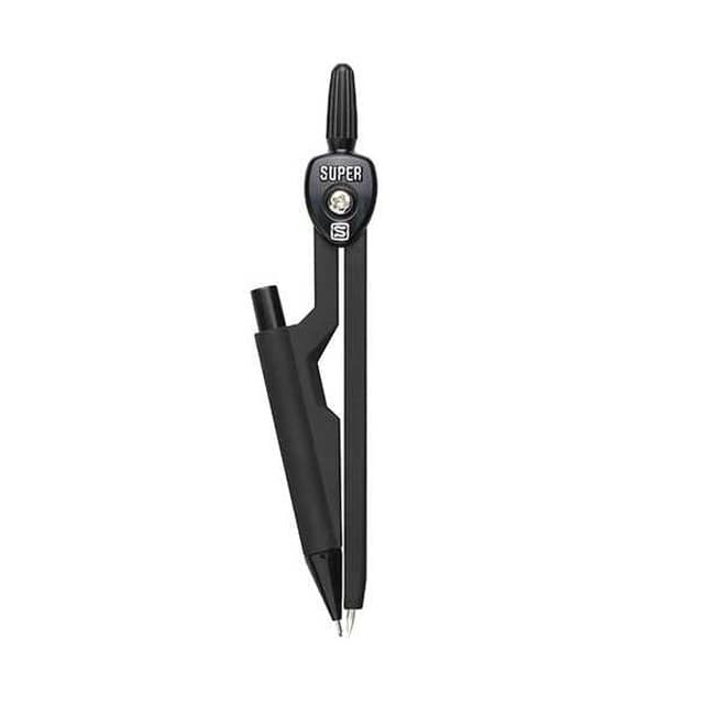 スーパーコンパス 0.5mm芯用 黒