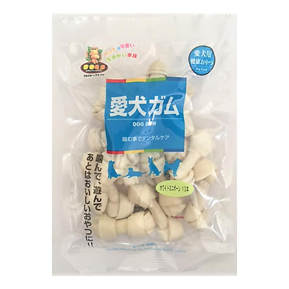 マルジョー＆ウエフク GO愛犬 ガム ホワイト ミニボーン 13本