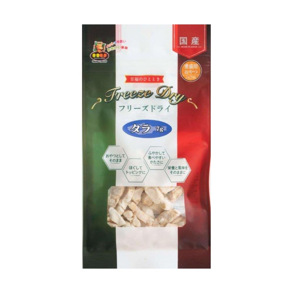 マルジョー＆ウエフク フリーズドライ タラ 7g