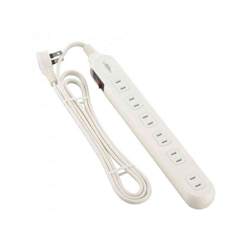 オーム電機　６口１．５Ｍブレーカー付スリムタップ