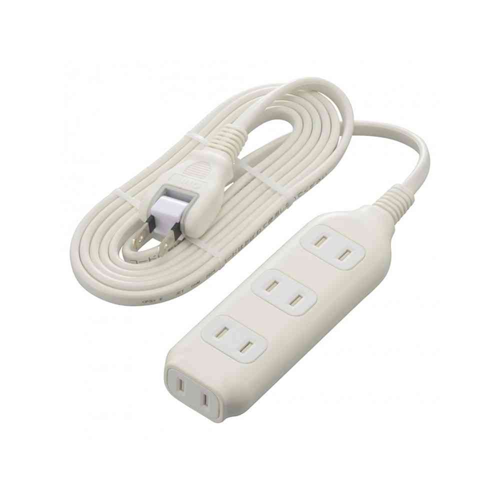 オーム電機　４口２Ｍシャッター付タップ