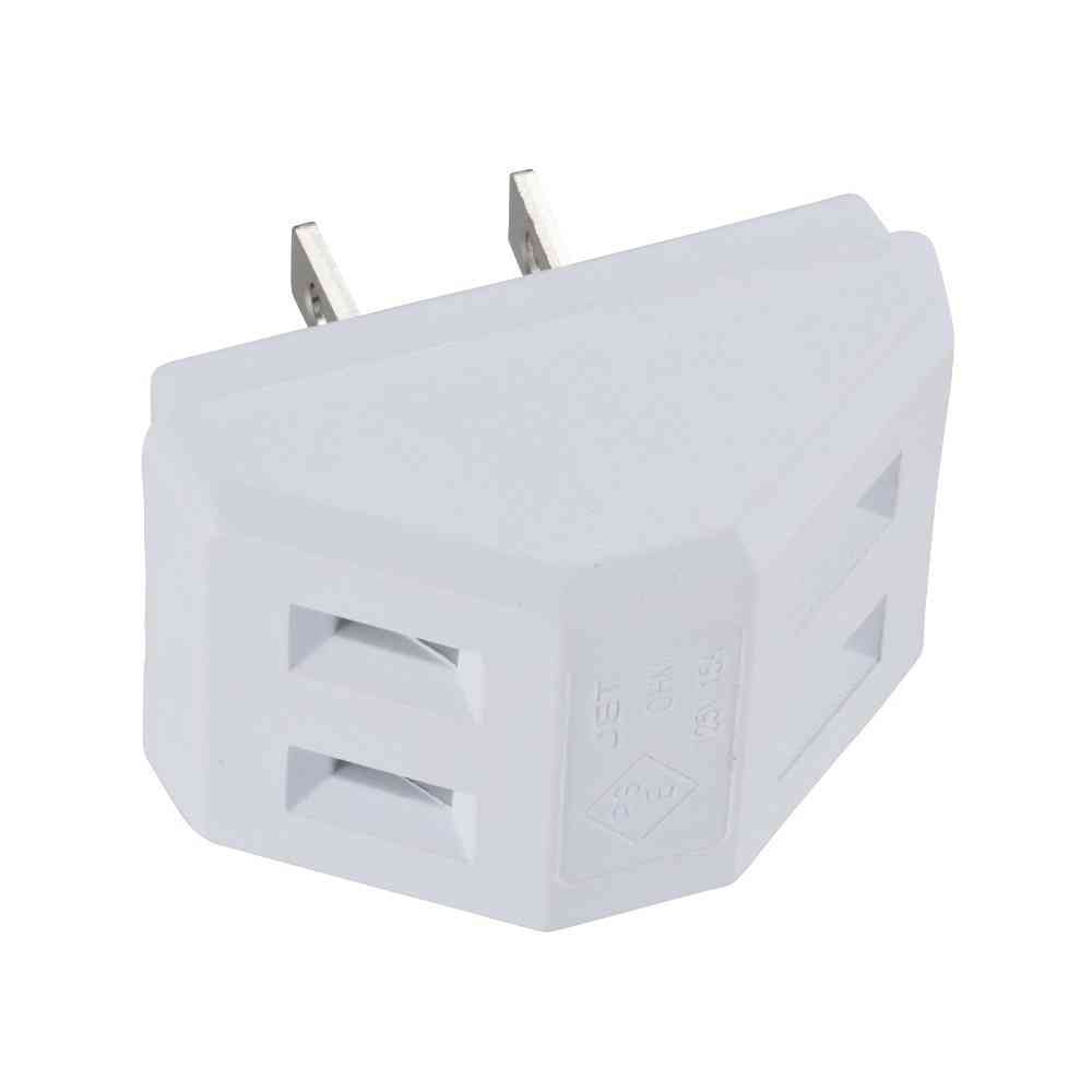 オーム電機　２口三角タップ