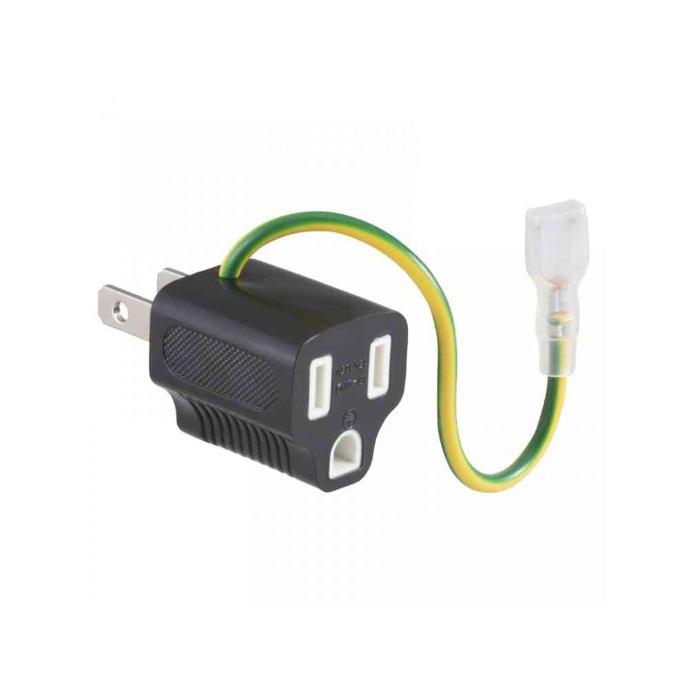 オーム電機　接地アダプター