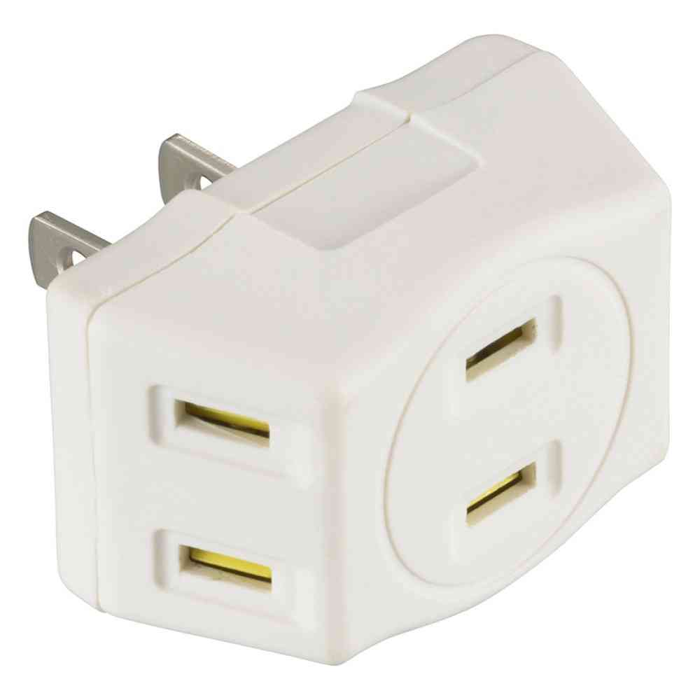 オーム電機　トリプルタップ３口