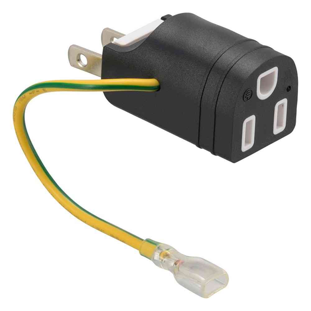 オーム電機　接地アダプターフリープラグ